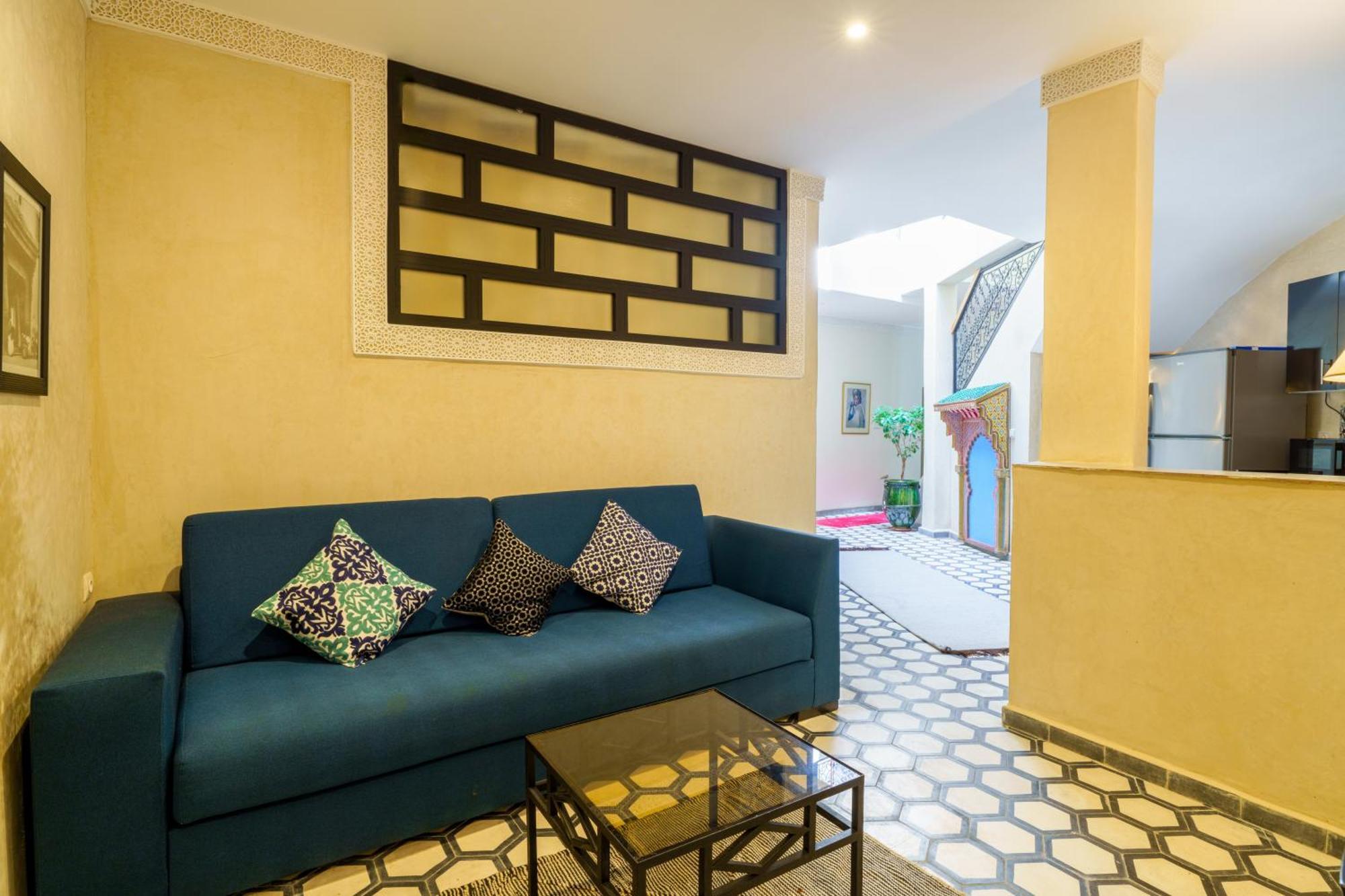 Riad 4 Chambres - Piscine & Petit Dejeuner Gratuit - Wifi Fibre Optique Marrakesh Eksteriør billede